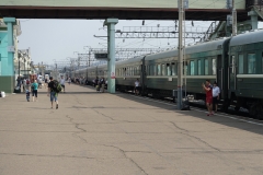 Zwischenstop und Eis-Kaufen in Ulan-Ude.