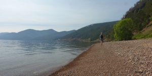 Baikalsee - auch im Sommer kalt.