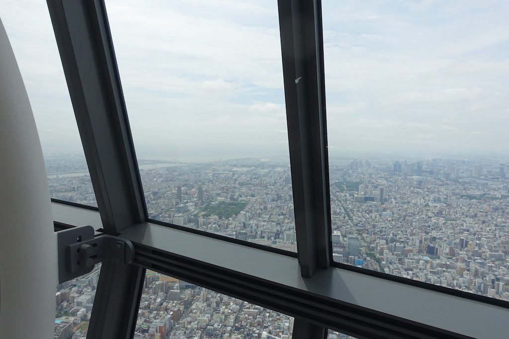 Bissl Aussicht vom Tokyo Skytree aus.