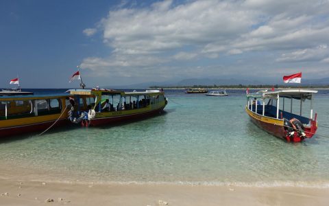 "Unsere" Tagesgäste machen sich wieder auf den Weg nach Lombok.