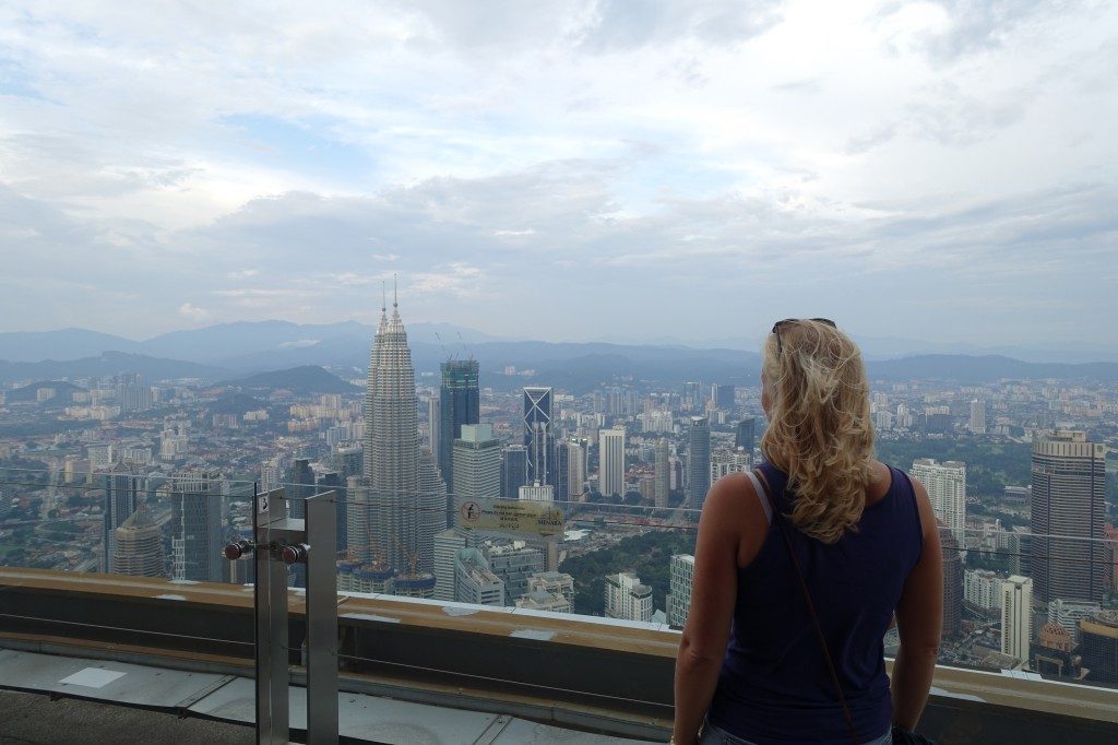 Aussicht vom KL Tower im Hellen (Gruß an Eva;) )