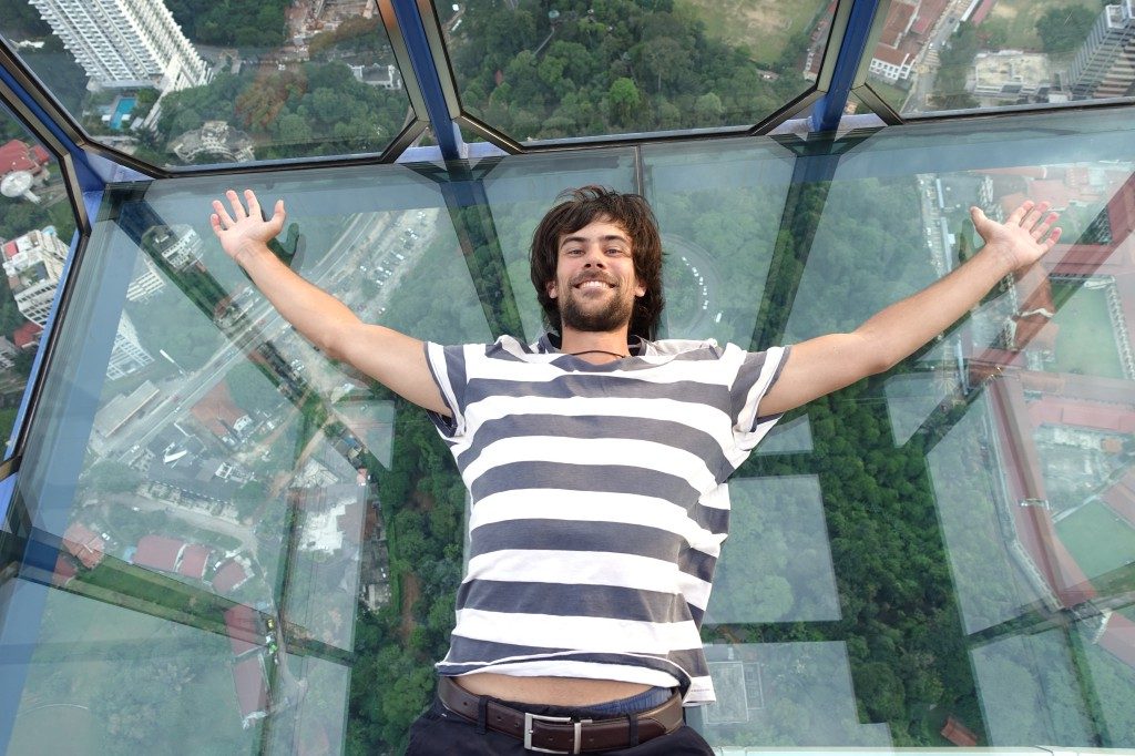 Aussichtsplattform auf dem KL Tower.