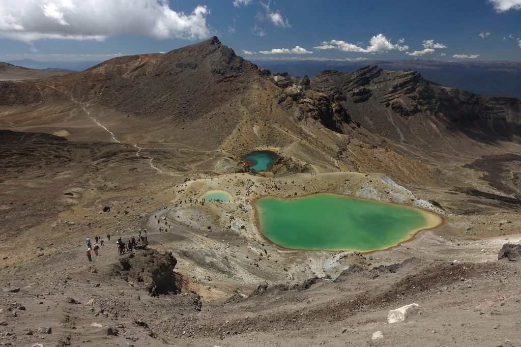 Die total bunten Emerald Lakes, echt abgefahren!