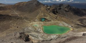Die total bunten Emerald Lakes, echt abgefahren!