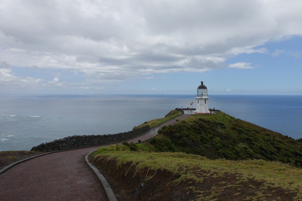 Cape Reinga ist schon ziemlich weit weg im Norden.