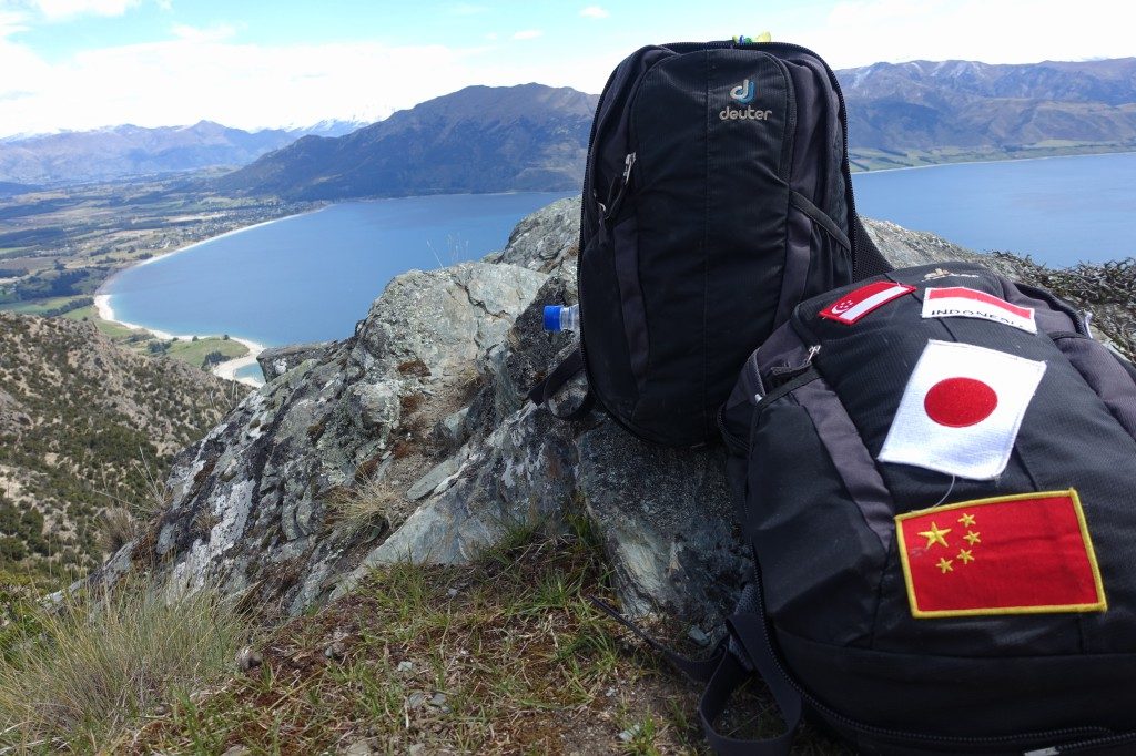 Die kleinen Daypacks sind für Tageswanderungen mit höchstens einer Übernachtung gerade so ausreichend.