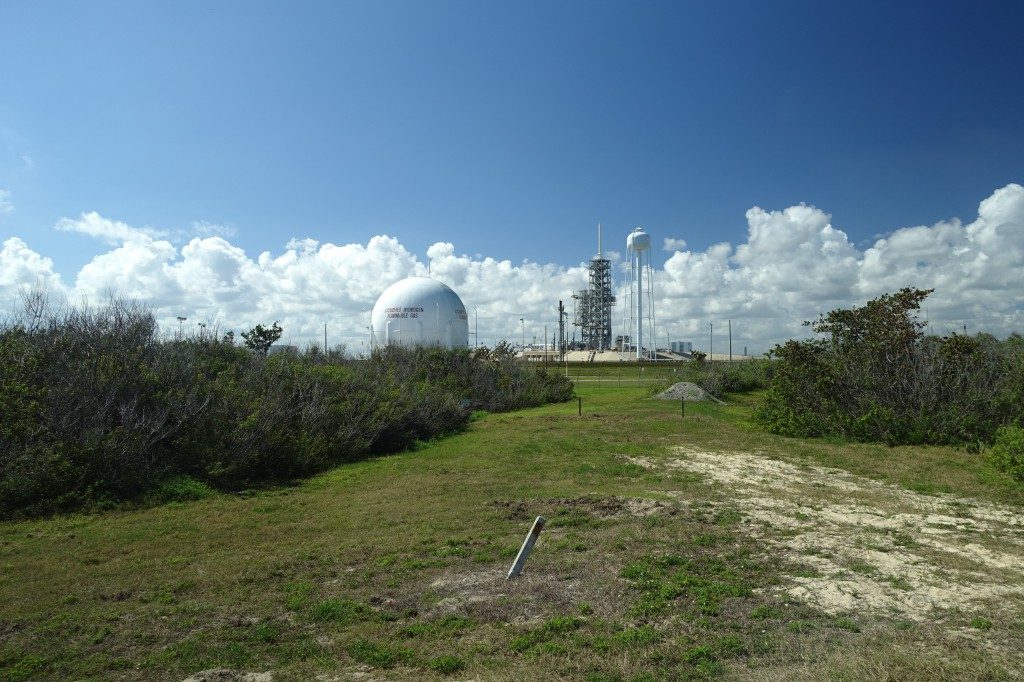 Den Rocket Launch von SPACEX mit dem Tesla haben wir leider verpasst. Hier fand das Spektakel vor ein paar Tagen statt.