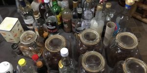 Der Vorrat an Rum und in Rum eingelegtes Obst war grenzenlos