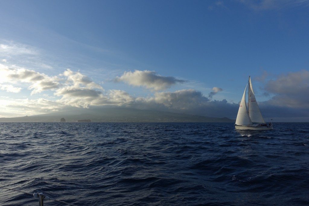 Segeln in Sichtweite von Land...irgendwie anders :)