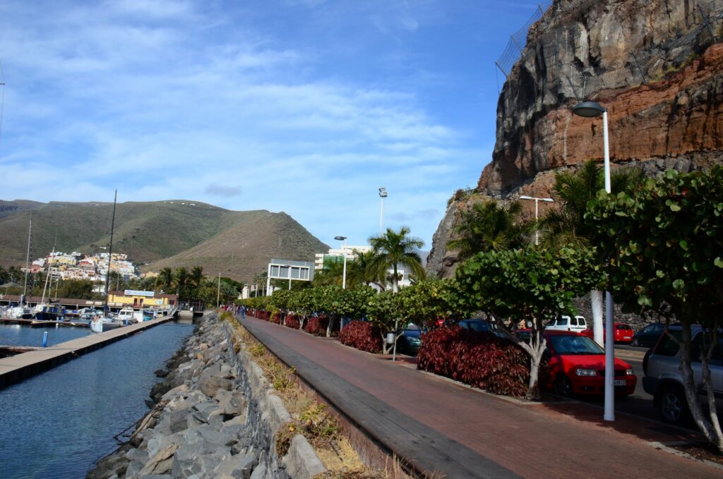 Marina in San Sebastian auf La Gomera