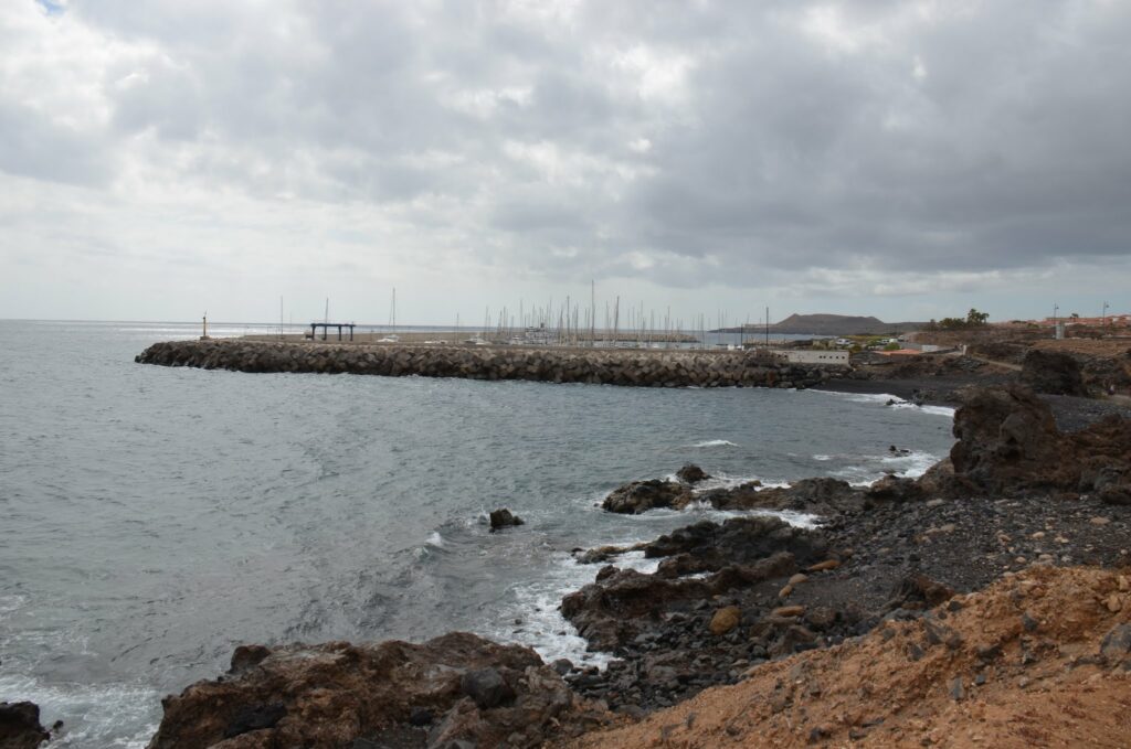 Marina San Miguel auf Teneriffa von Norden aus gesehen